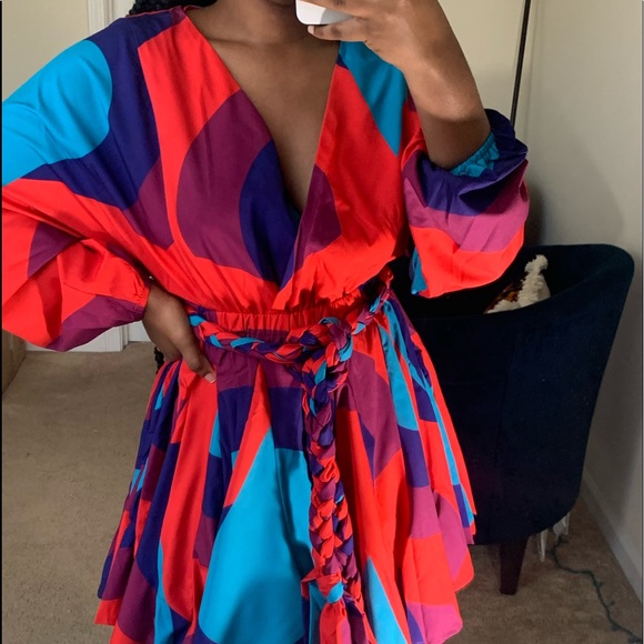 L’ATISTE Multi Color Mini Dress - Picture 8 of 10